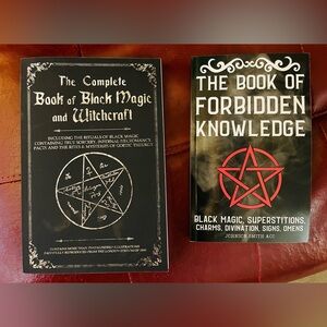 Black Magic and Forbidden Knowledge Books